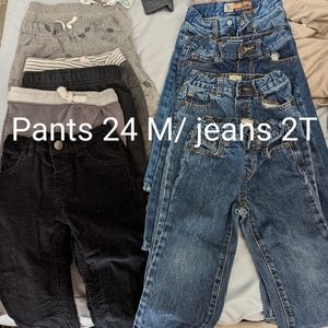 Toddler boy pants/jeans